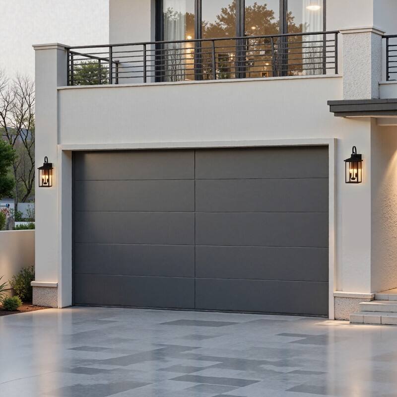 KAWOTI Traditional Dusk to Dawn Outdoor Lantern Wall Sconce - W8.25" x H19.75" x D9.5"