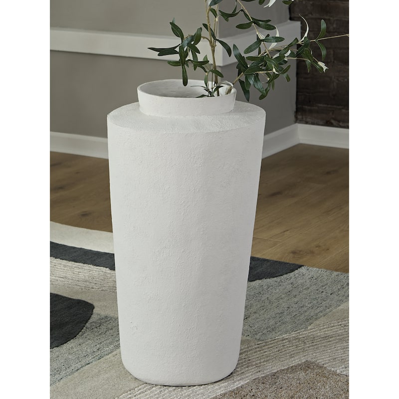 Signature Design by Ashley Flurinworth Gray Vase - 15" W x 15" D x 29.25" H