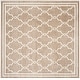 preview thumbnail 36 of 192, SAFAVIEH Amherst Norma Modern Rug 7' Square - Wheat/Beige - Square