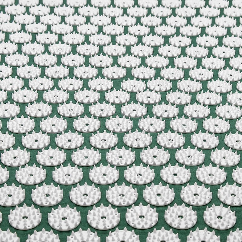 Sivan Acupressure Mat & Pillow Set: Pain Relief, Stress & Sciatic Treatment (29.5"L x 17.3"W) - 29.5"L x 17.3"W x 0.7"H