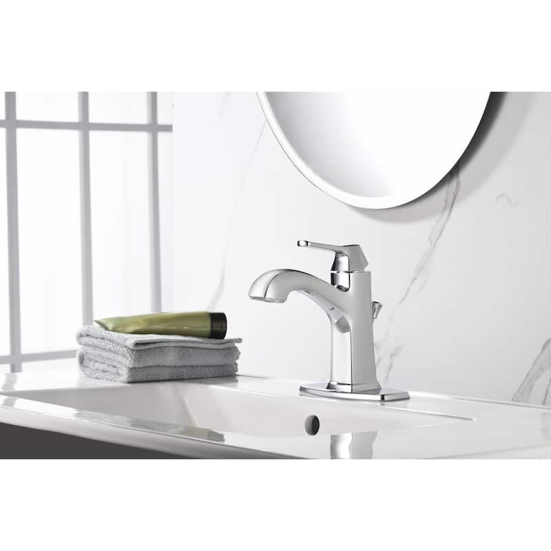 Ultra Faucets Lotto Collection Single-Handle Lavatory Faucet - Chrome Polished UF38700