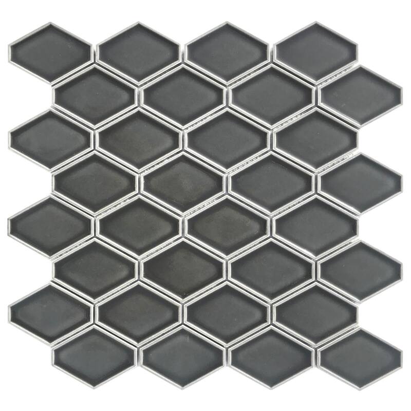 Century Clipped Diamond Porcelain Mosaic Tile