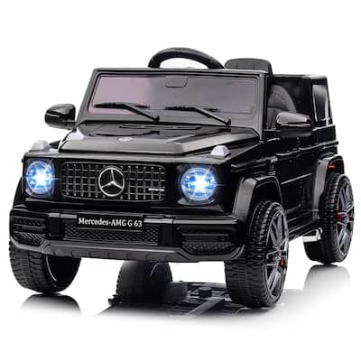 Kids 12V Ride on Car, Licensed Mercedes Benz G63 Kids Car w/Remote Control