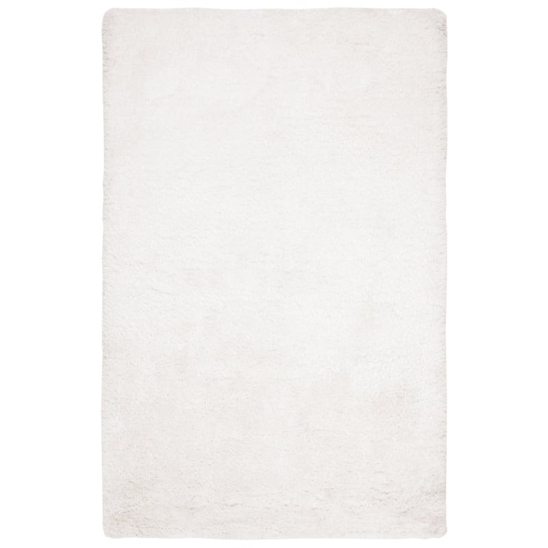 SAFAVIEH Handmade Alvilde Shag Etha Shag Solid Polyester Rug