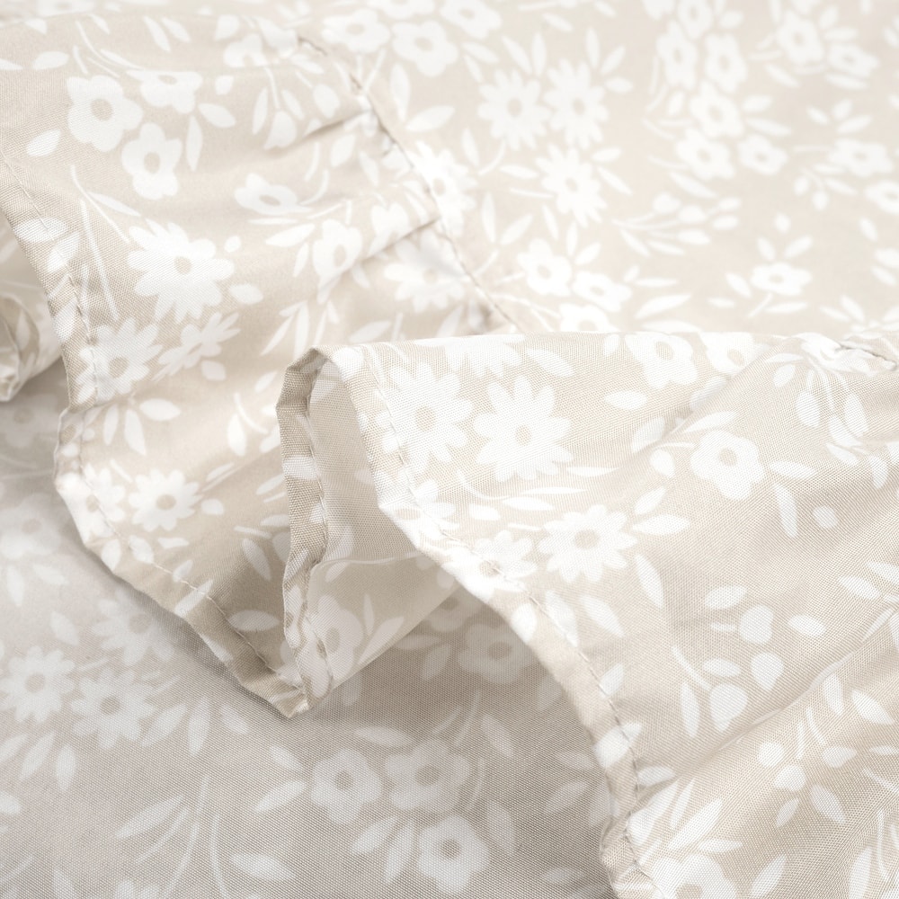 Lush Decor Garden Of Flowers Ruffle Sheet Set