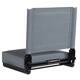 2 Pack 500 lb. Rated Lightweight Stadium Chair-Handle-Padded Seat