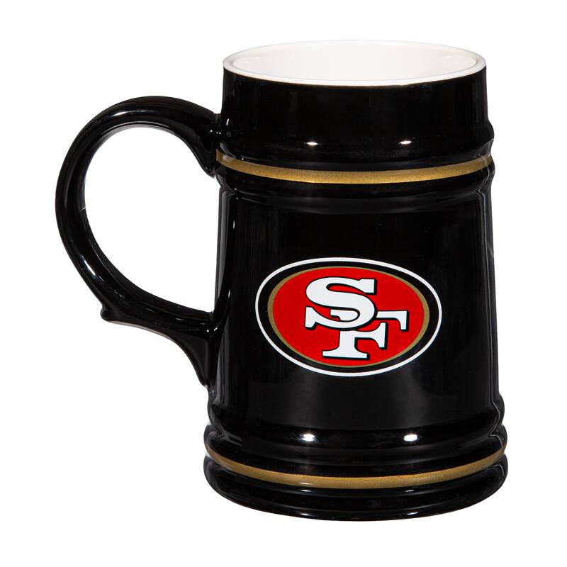 San Francisco 49ers 24 oz Ceramic Stein Mug