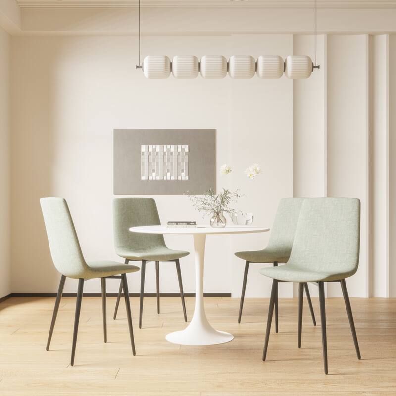 5PCS Round MDF Dining Table