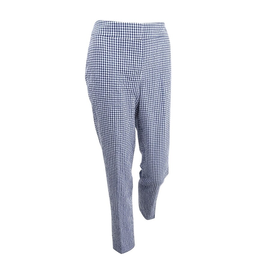 womens navy ankle pants