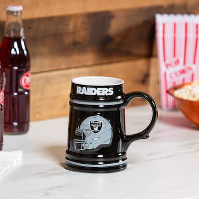 Las Vegas Raiders 24 oz Ceramic Stein Mug