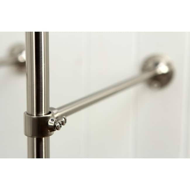 Kingston Brass Vintage Free Standing Clawfoot Tub Filler Package with