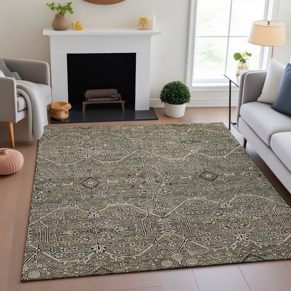 Premium Washable Super Soft Traditional Global Mayfield Rug
