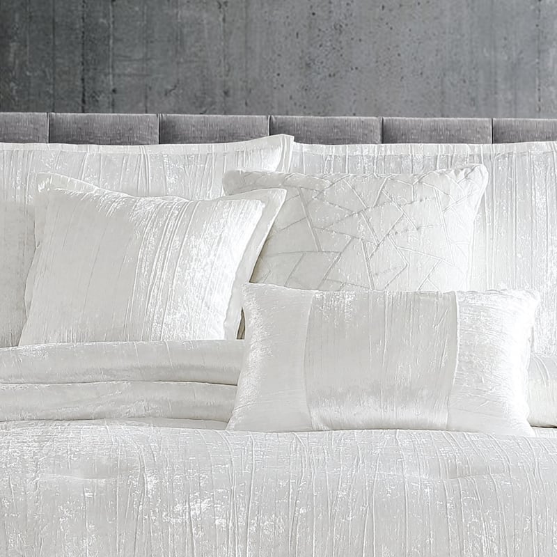Riverbrook Home Turin Crinkled Velvet Comforter Collection