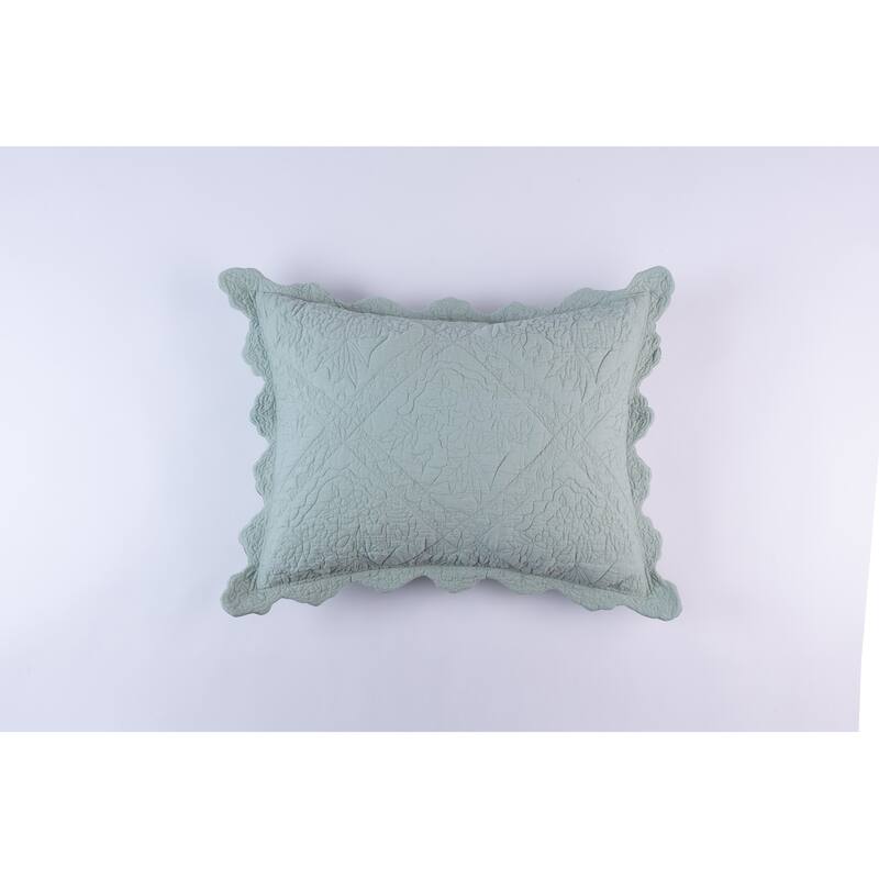 Lazel Cotton Scallop Edge Pillow Sham