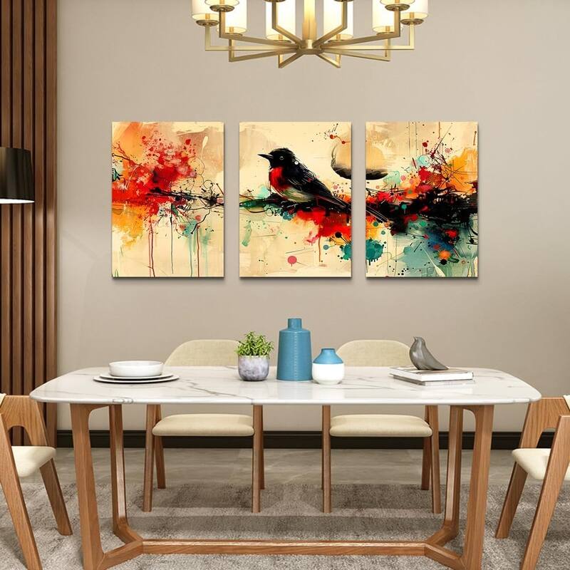 Bird Abstract Wall Paintings Animal Wall Pictures Artwork