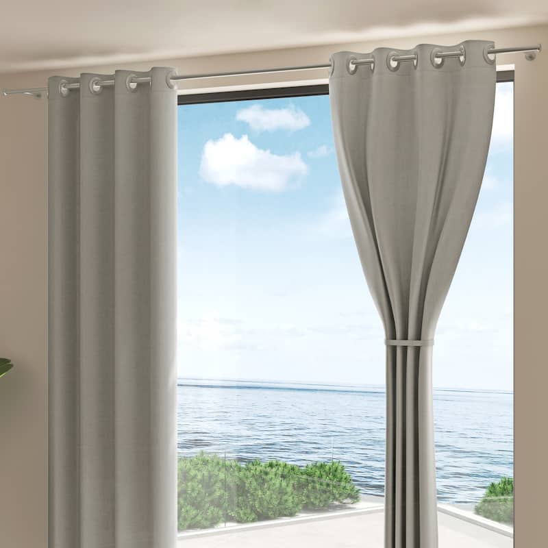 Corvus Gambia Sunbrella Outdoor Window Curtain (1 Panel)