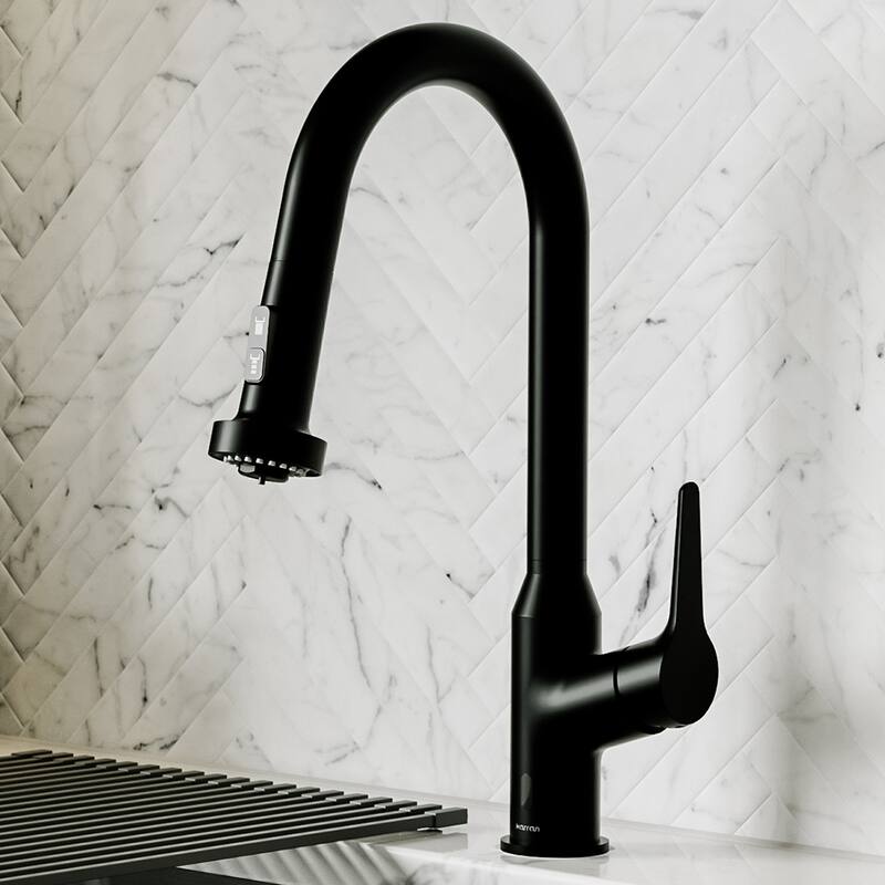 Karran Scottsdale Single-Handle Pull-Down Sprayer Touchless Kitchen Faucet