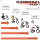 preview thumbnail 18 of 53, 18 Inch Sporty Kids Bike with Training Wheels and Stand Adjustable Saddle, Aged 5-10 years tall Height 39-49 inches