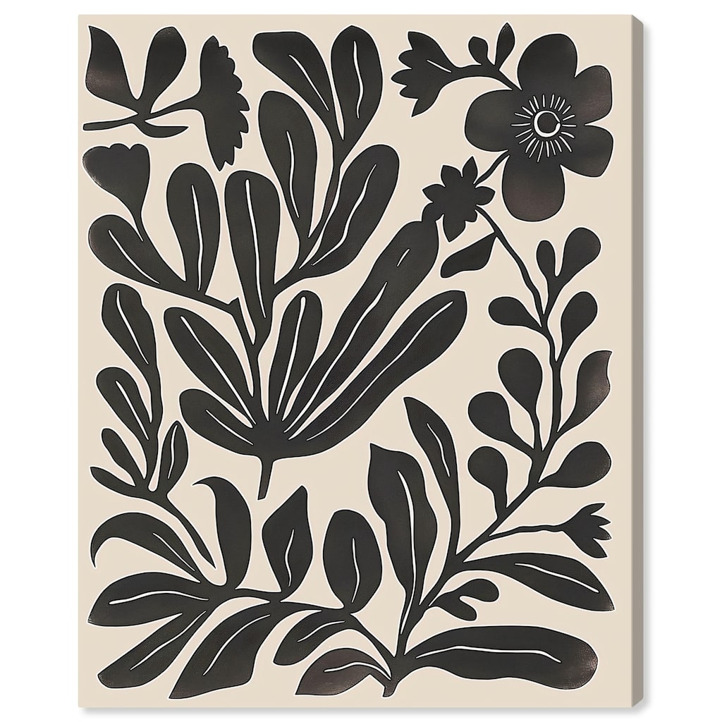 Ebony Eden Essence II Canvas by Art Remedy, Gallery Wrapped