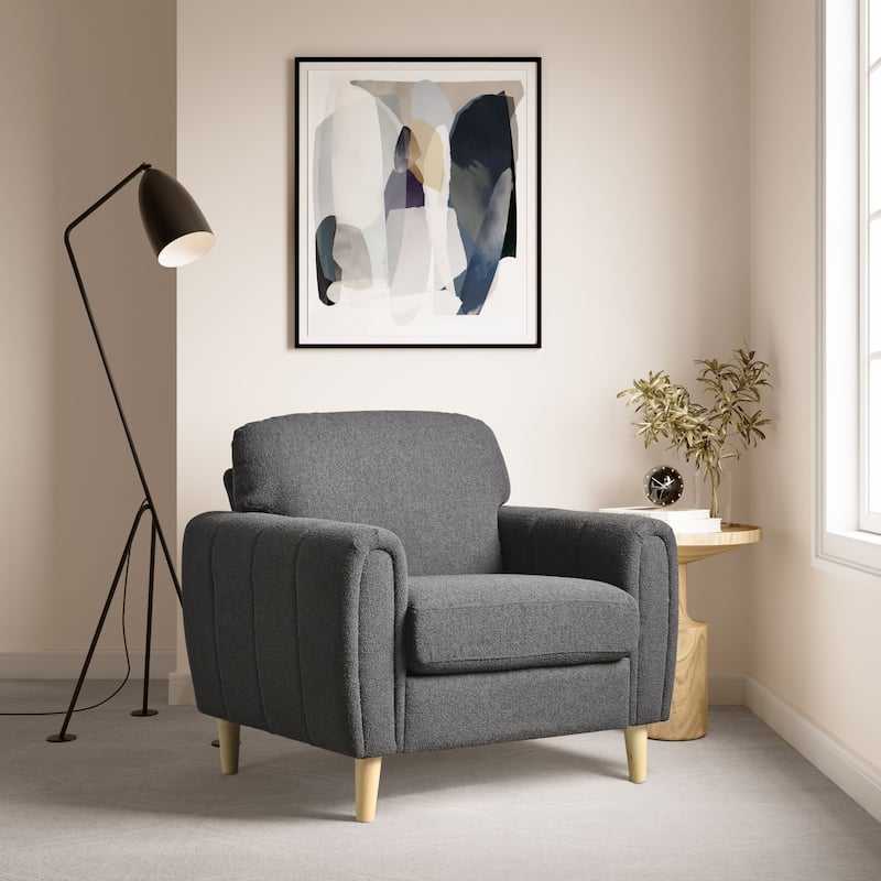 Serta Dayton Arm Chair - Charcoal
