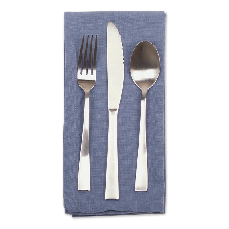 DII Solid Cotton Napkin Set/6
