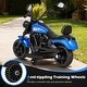 preview thumbnail 38 of 38, Gymax Kids Motorcycle w/Headlight Music Training Wheels Foot Pedal for