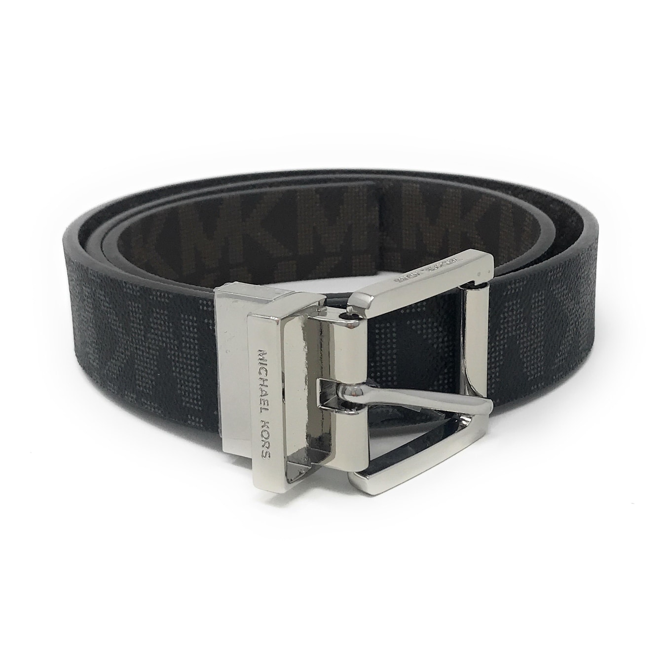 michael kors belt womens grey