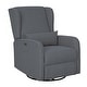 preview thumbnail 7 of 64, Madison Park Candace Power Recliner 3-in-1 with Swivel, Glider, USB Ports