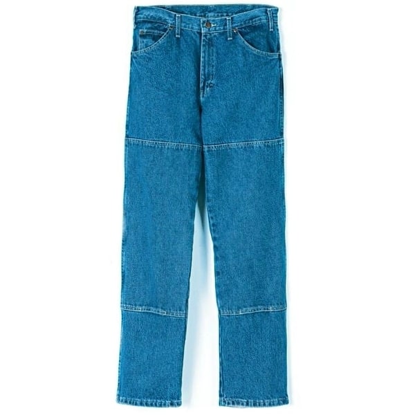 Dickies 15293SNB Men's Relaxed Fit Denim 6-Pocket Jeans, 38