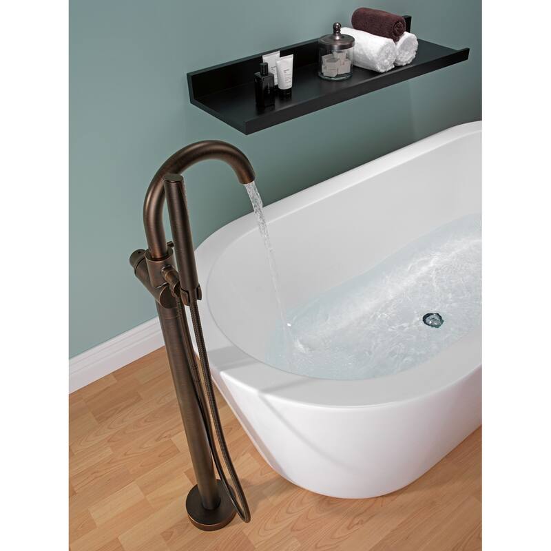 Delta Trinsic Floor Mounted Tub Filler for Free Standing Tub with