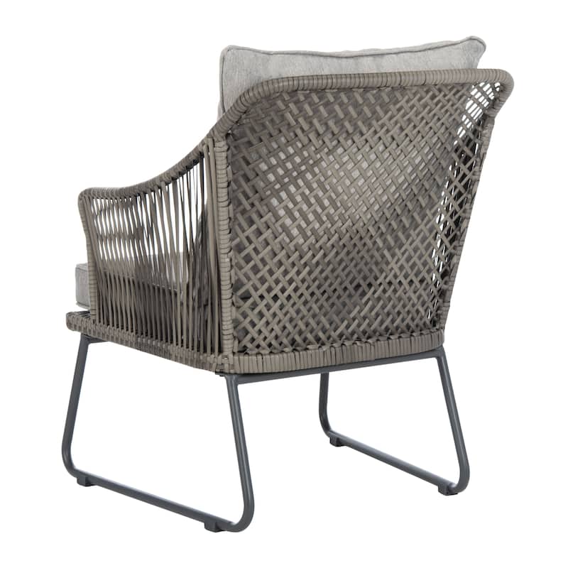 SAFAVIEH Outdoor Rihanna 3-Piece Lounge Set - 19Wx19Dx19H