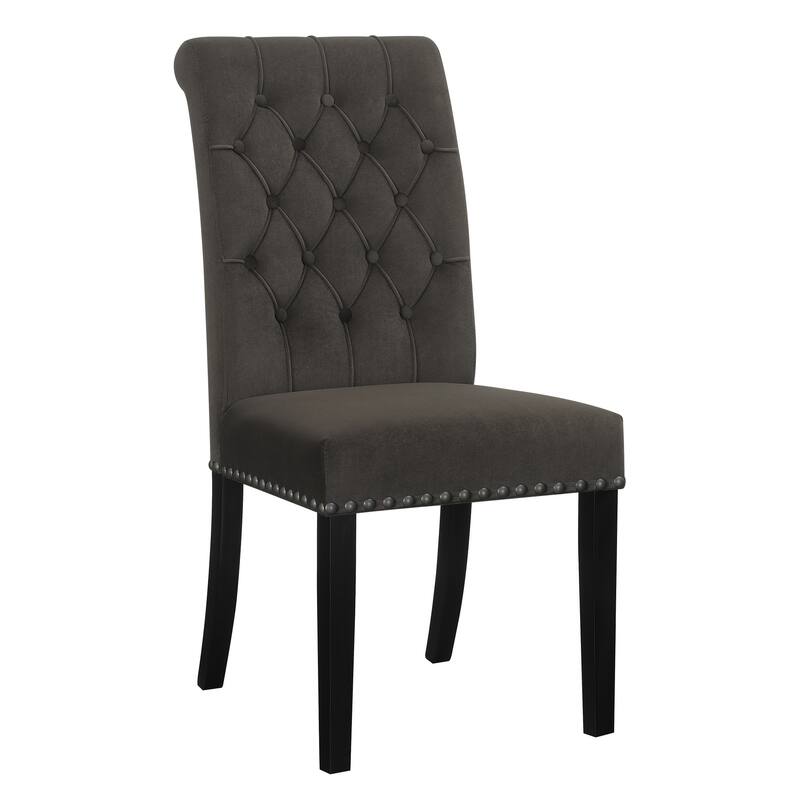 Nantucket Upholstered Tufted Back Dining Chairs (Set of 8)