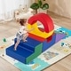 preview thumbnail 2 of 3, 5 PCS Climbing Foam Block w/PU Leather Cover for Child Development - Multi-color