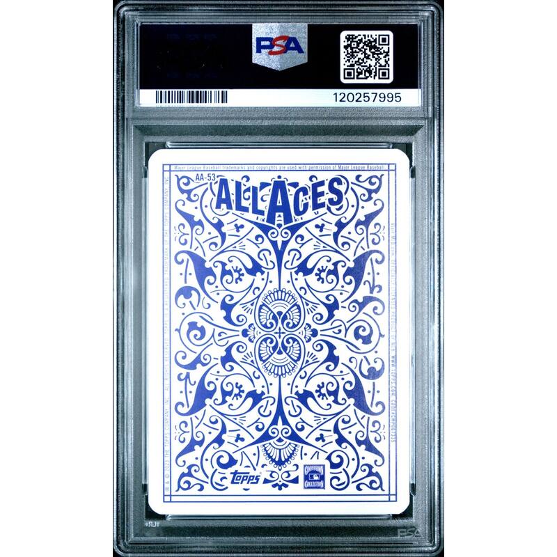 Roger Clemens 2023 Topps All Aces Baseball Card #AA53 Graded PSA 10 Cert # 120257995 - 8' x 11'