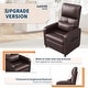 preview thumbnail 7 of 6, Garvee Power Recliner Chair with Massage and Heat, Adjustable PU Leather Sofa with Memory Remote, USB Port