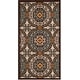preview thumbnail 18 of 35, SAFAVIEH Veranda Rexhie Indoor/ Outdoor Waterproof Patio Backyard Rug 2' x 3'7" - Chocolate/Aqua