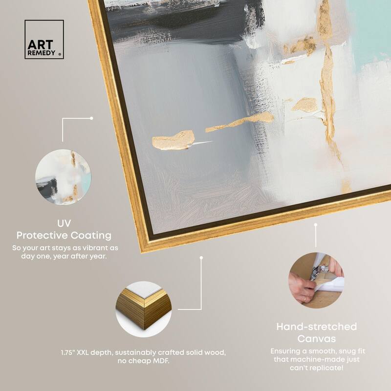 Misty Luxe II Canvas by Art Remedy