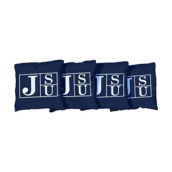 slide 2 of 3, Jackson State JSU Tigers Blue Cornhole Bags All-Weather Resin Filled