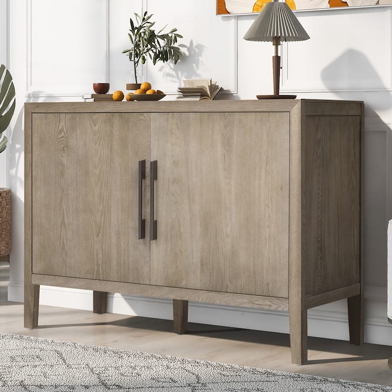 Storage Cabinet Sideboard Wooden Cabinet - Natural