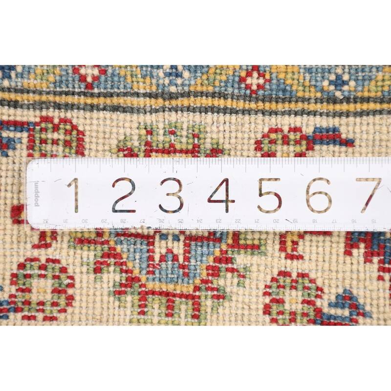 Traditional Red Kazak Oriental Foyer Rug Handmade Wool Carpet - 2'7" x 4'1"