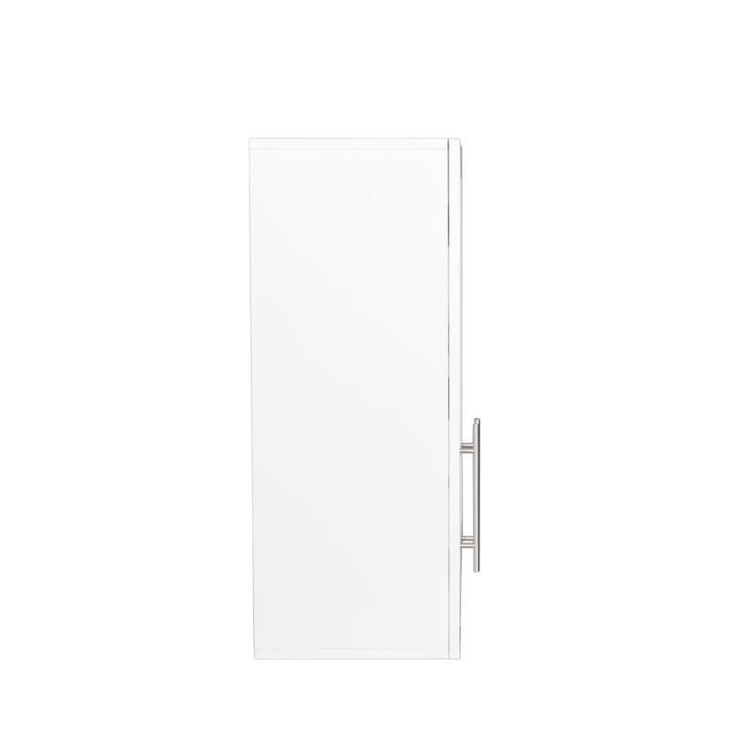 Modern Bathroom Wall Mounted Cabinet with Doors & Storage Space