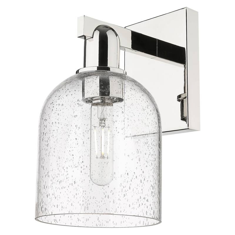 Innovations Lighting 716-1W-12-6 Bella Sconce Bella 12" Tall Wall - Polished Nickel / Seedy