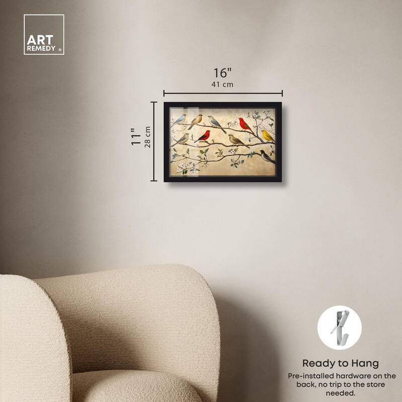 Arboreal Aria II Shadowbox by Art Remedy