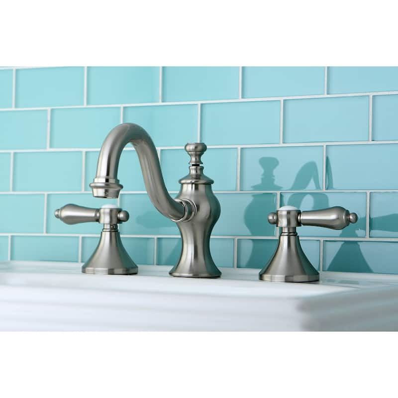 Kingston Brass Bel-Air 8 in. Widespread Bathroom Faucet - Brushed Nickel