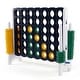 preview thumbnail 2 of 45, Costway Jumbo 4-to-Score 4 in A Row Board Game Set Outdoor Indoor Kids Black+White+Yellow+Green