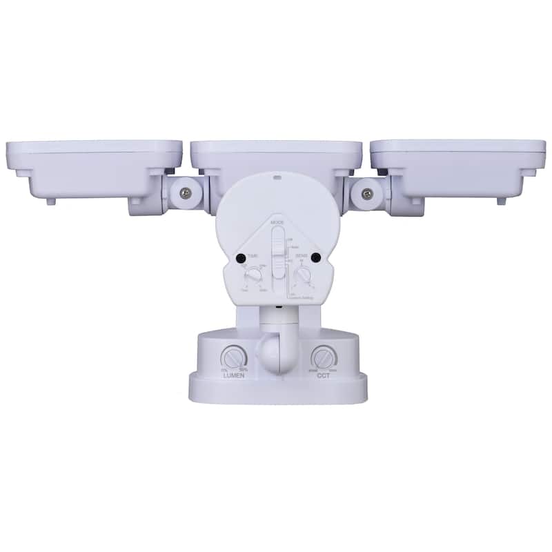 Vaxcel Lighting T0702 Outdoor Security 3 Light 13" Wide Adjustable LED