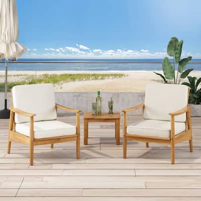 Willowbrook Wood Club Chair (Set of 2) by Christopher Knight Home
