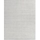 preview thumbnail 15 of 32, Branham Handmade Subtle Stripe Viscose Area Rug 12' x 15' - Light Grey