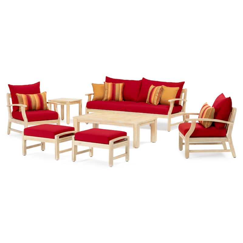 Kooper 7 Piece Sunbrella Outdoor Patio Sofa & Club Chair Set