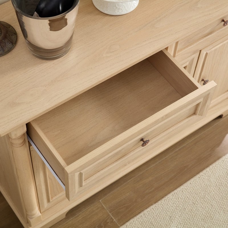 Farmhouse 47.24" Sideboard Buffet, Kitchen Storage Cabinet with 2 Drawers for Organized Home Living Solutions
